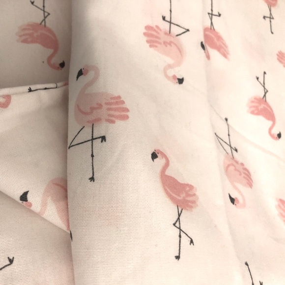 studio 707 Other - Cotton Set of 2 Pillowcases  pink flamingo NWT